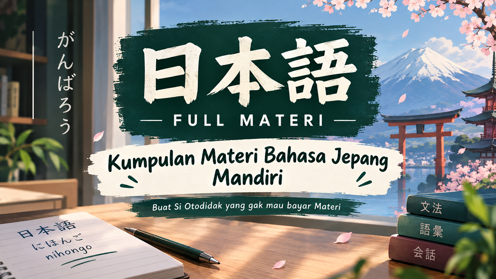 Kumpulan Materi Bahasa Jepang Mandiri